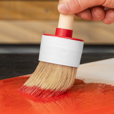 Кисть круглая №16 (55 мм) натуральная щетина, деревянная ручка MTX