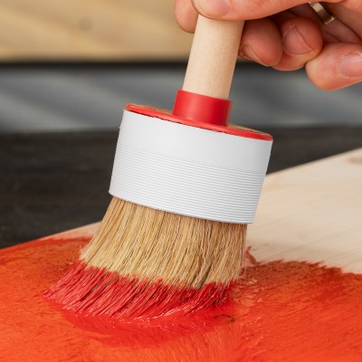 Кисть круглая №18 (60 мм) натуральная щетина, деревянная ручка MTX