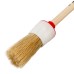 Кисть круглая № 6 (30 мм) натуральная щетина, деревянная ручка MTX