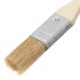 Кисть плоская "Стандарт" 3/4" (20 мм) натуральная щетина, деревянная ручка MTX