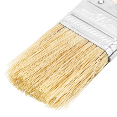 Кисть плоская Slimline 1.5" (38 мм) натуральная щетина, деревянная ручка Sparta