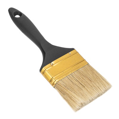 Кисть плоская "Профи" 3", натуральная щетина, пластмассовая ручка MTX Кисть плоская "Профи" 3", натуральная щетина, пластмассовая ручка MTX