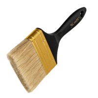 Кисть плоская "Профи" 4", натуральная щетина, пластмассовая ручка MTX Кисть плоская "Профи" 4", натуральная щетина, пластмассовая ручка MTX