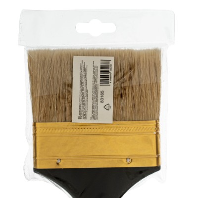 Кисть плоская "Профи" 4", натуральная щетина, пластмассовая ручка MTX Кисть плоская "Профи" 4", натуральная щетина, пластмассовая ручка MTX