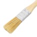 Кисть плоская "Евро" 1", натуральная щетина, деревянная ручка MTX