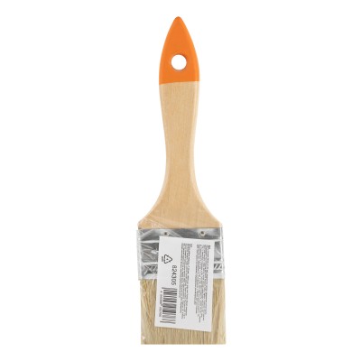 Кисть плоская Slimline 2" (50 мм) натуральная щетина, деревянная ручка Sparta