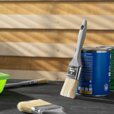 Кисть плоская "Евро" 2", натуральная щетина, пластмассовая ручка MTX Кисть плоская "Евро" 2", натуральная щетина, пластмассовая ручка MTX