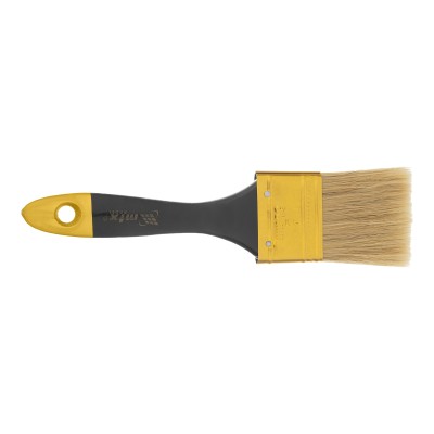 Кисть плоская "Профи" 2", натуральная щетина, деревянная ручка MTX