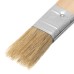 Кисть плоская "Стандарт" 1" (25 мм) натуральная щетина, деревянная ручка MTX