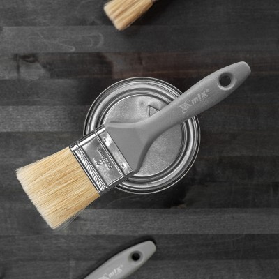 Кисть плоская "Евро" 2", натуральная щетина, пластмассовая ручка MTX Кисть плоская "Евро" 2", натуральная щетина, пластмассовая ручка MTX