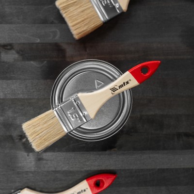 Кисть плоская "Стандарт" 1.5" (38 мм) натуральная щетина, деревянная ручка MTX Кисть плоская "Стандарт" 1.5" (38 мм) натуральная щетина, деревянная ручка MTX