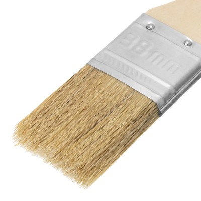 Кисть плоская "Стандарт" 1.5" (38 мм) натуральная щетина, деревянная ручка MTX Кисть плоская "Стандарт" 1.5" (38 мм) натуральная щетина, деревянная ручка MTX