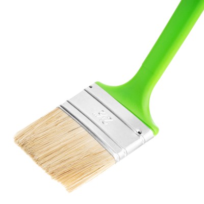 Кисть радиаторная 63 мм, натуральная щетина, пластиковая ручка Сибртех