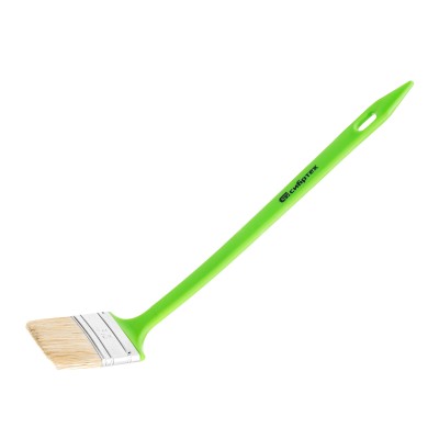 Кисть радиаторная 63 мм, натуральная щетина, пластиковая ручка Сибртех