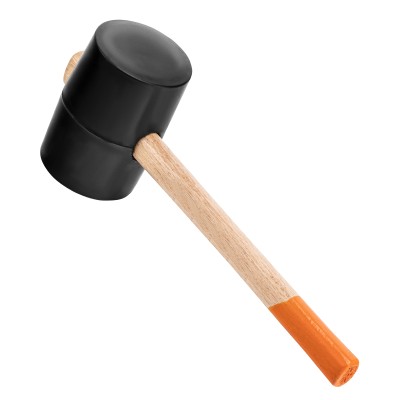 Киянка резиновая, 1130 г, черная резина, деревянная рукоятка Sparta Киянка резиновая, 1130 г, черная резина, деревянная рукоятка Sparta