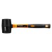 Киянка резиновая, 450 г, черная резина, фибергласовая рукоятка Sparta