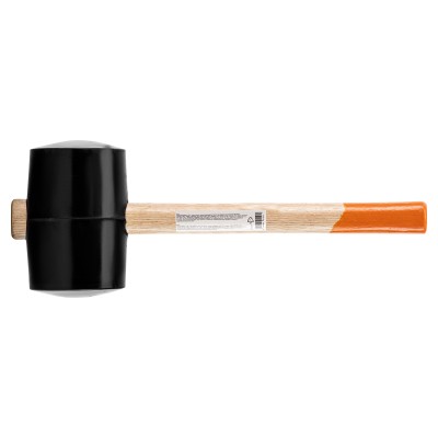 Киянка резиновая, 1130 г, черная резина, деревянная рукоятка Sparta Киянка резиновая, 1130 г, черная резина, деревянная рукоятка Sparta