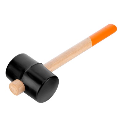 Киянка резиновая, 910 г, черная резина, деревянная рукоятка Sparta Киянка резиновая, 910 г, черная резина, деревянная рукоятка Sparta