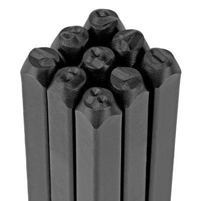 Клейма штамповочные, ударные, цифровые, 5 мм Сибртех Клейма штамповочные, ударные, цифровые, 5 мм Сибртех