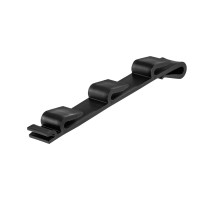 Зажим RX/3Т, 25 шт. (крепление: одиночная водоприемная воронка, выход кабеля из водосточной трубы) REXANT