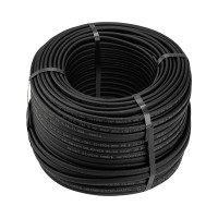 Кабель греющий (нагревательный) саморегулирующийся SRL30-2CR, экранированный, 30Вт/м, 0,9мм2/60м, бухта 100м REXANT Кабель греющий (нагревательный) саморегулирующийся SRL30-2CR, экранированный, 30Вт/м, 0,9мм2/60м, бухта 100м REXANT