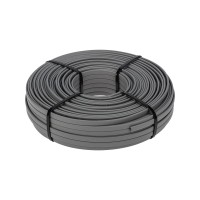 Кабель греющий (нагревательный) саморегулирующийся SRL24-2CR, экранированный, 24Вт/м, 0,93мм2/49м, бытовой, бухта 100м PROconnect