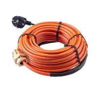 Кабель греющий саморегулирующийся пищевой 10 ККНС 2ЛПп-ЭЛ 65/85, готовый комплект в трубу, 6м/60Вт PROconnect