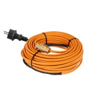 Кабель греющий саморегулирующийся пищевой модель SRP 10HTM2-CT, готовый комплект в трубу, 25м/250Вт REXANT
