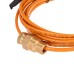 Кабель греющий саморегулирующийся пищевой модель SRP 10HTM2-CT, готовый комплект в трубу, 4м/40Вт REXANT