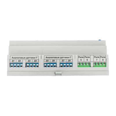 Терморегулятор 8-зонный TermoStat Infinity 16А (на DIN-рейку) REXANT