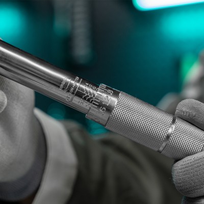 Ключ динамометрический, 5-24 Нм, 1/4, CrV, хромированная Stels