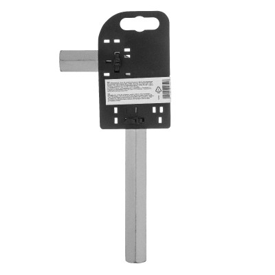 Ключ имбусовый HEX, 19 мм, 45x, закаленный, никель Сибртех Ключ имбусовый HEX, 19 мм, 45x, закаленный, никель Сибртех