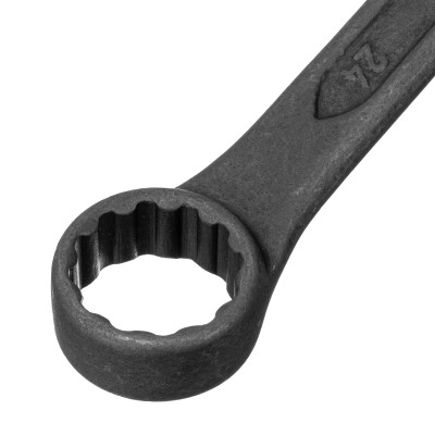 Ключ комбинированый, 24 мм, CrV, фосфатированный Сибртех Ключ комбинированый, 24 мм, CrV, фосфатированный Сибртех