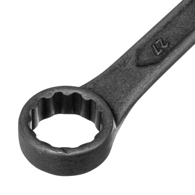 Ключ комбинированый, 27 мм, CrV, фосфатированный Сибртех Ключ комбинированый, 27 мм, CrV, фосфатированный Сибртех