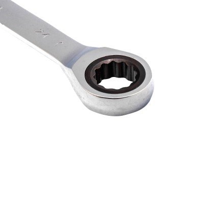 Ключ комбинированный трещоточный, 24 мм, CrV, зеркальный хром Matrix Ключ комбинированный трещоточный, 24 мм, CrV, зеркальный хром Matrix