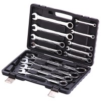 Набор ключей комбинированных, трещоточных 13 шт. Matrix