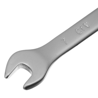 Ключ комбинированный, 7 мм, CrV, матовый хром Matrix Ключ комбинированный, 7 мм, CrV, матовый хром Matrix