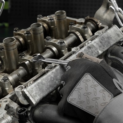 Набор ключей комбинированных 8 шт, 8-19 мм, антислип Stels Набор ключей комбинированных 8 шт, 8-19 мм, антислип Stels