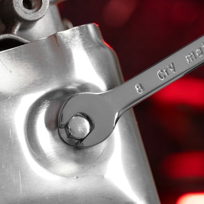 Ключ комбинированный, 8 мм, CrV, полированный хром Matrix Ключ комбинированный, 8 мм, CrV, полированный хром Matrix