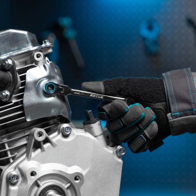 Набор ключей комбинированных с трещоткой, 8-19 мм, 7 шт, шарнирные, CrV Gross Набор ключей комбинированных с трещоткой, 8-19 мм, 7 шт, шарнирные, CrV Gross