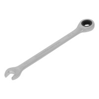 Ключ комбинированный трещоточный, 10 мм, CrV, зеркальный хром Matrix Professional Ключ комбинированный трещоточный, 10 мм, CrV, зеркальный хром Matrix Professional