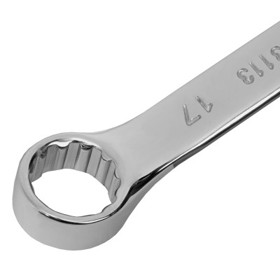 Ключ комбинированный, 17 мм, CrV, полированный хром Matrix Ключ комбинированный, 17 мм, CrV, полированный хром Matrix