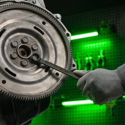 Набор ключей комбинированных, 5,5 - 32 мм, 27 шт., CrV, фосфатированные Сибртех