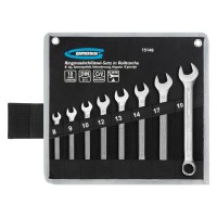 Набор ключей комбинированных 8-19 мм, 8 шт, CrV, холодный штамп Gross Набор ключей комбинированных 8-19 мм, 8 шт, CrV, холодный штамп Gross