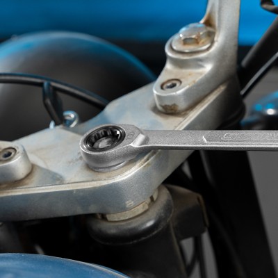 Ключ комбинированный трещоточный, 16 мм, количество зубьев 100 Gross