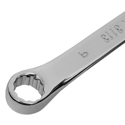 Ключ комбинированный, 9 мм, CrV, полированный хром Matrix Ключ комбинированный, 9 мм, CrV, полированный хром Matrix