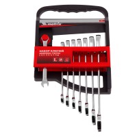 Набор ключей комбинированных, трещеточных 8 шт Matrix Набор ключей комбинированных, трещеточных 8 шт Matrix