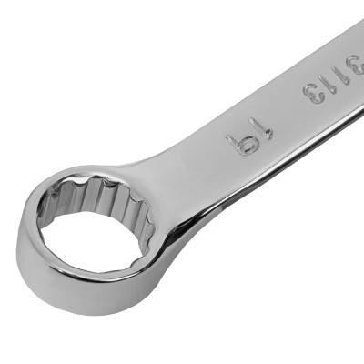 Ключ комбинированный, 19 мм, CrV, полированный хром Matrix Ключ комбинированный, 19 мм, CrV, полированный хром Matrix