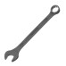Ключ комбинированый, 17 мм, CrV, фосфатированный Сибртех