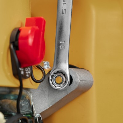 Ключ комбинированный, 10 мм, CrV, матовый хром Stels